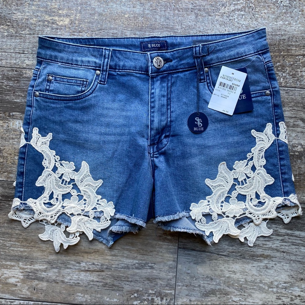 STS Blue High Waist Denim Shorts